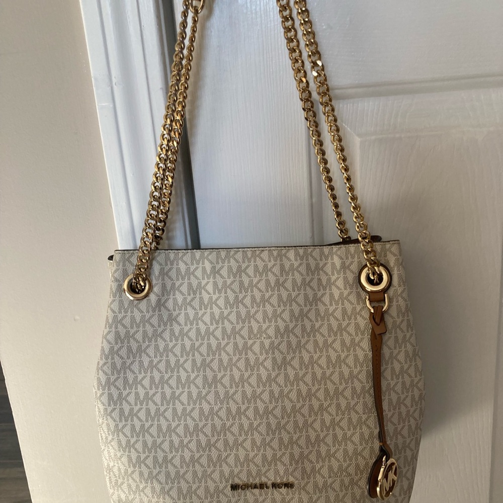 Michael Kors off white Purse